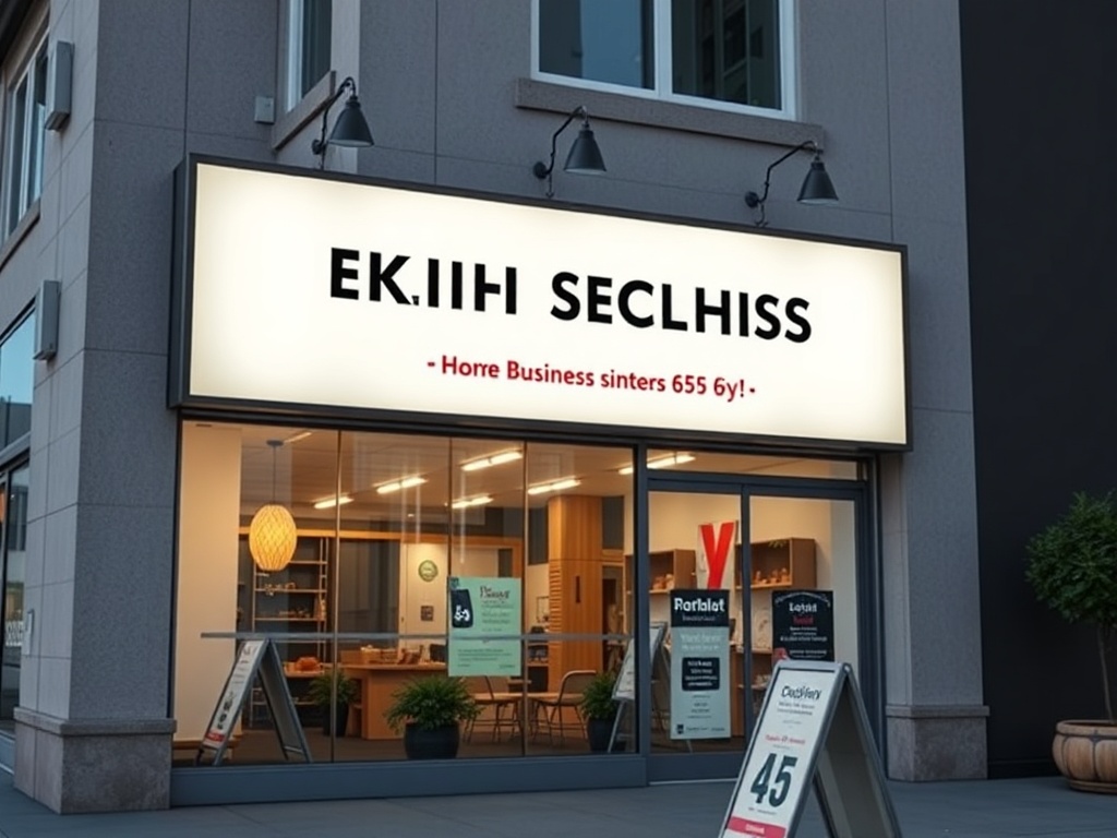 Señalización personalizada para negocios